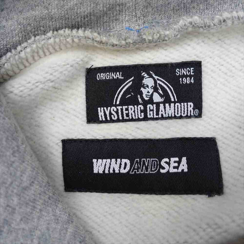 HYSTERIC GLAMOUR ヒステリックグラマー WIND AND SEA WDS-HYS-2-02