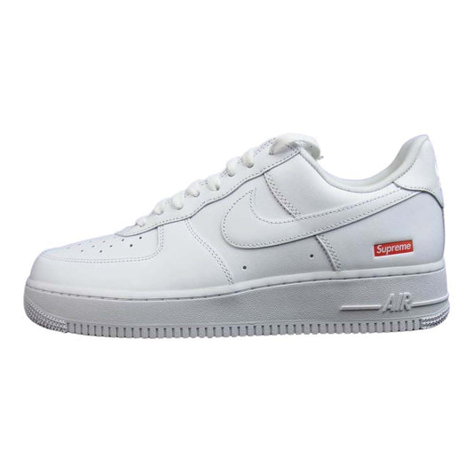 Supreme シュプリーム CU9225-100 x NIKE AIR FORCE 1 LOW ナイキ エア フォース 1 LOW ホワイト系 27.5cm【新古品】【未使用】【中古】