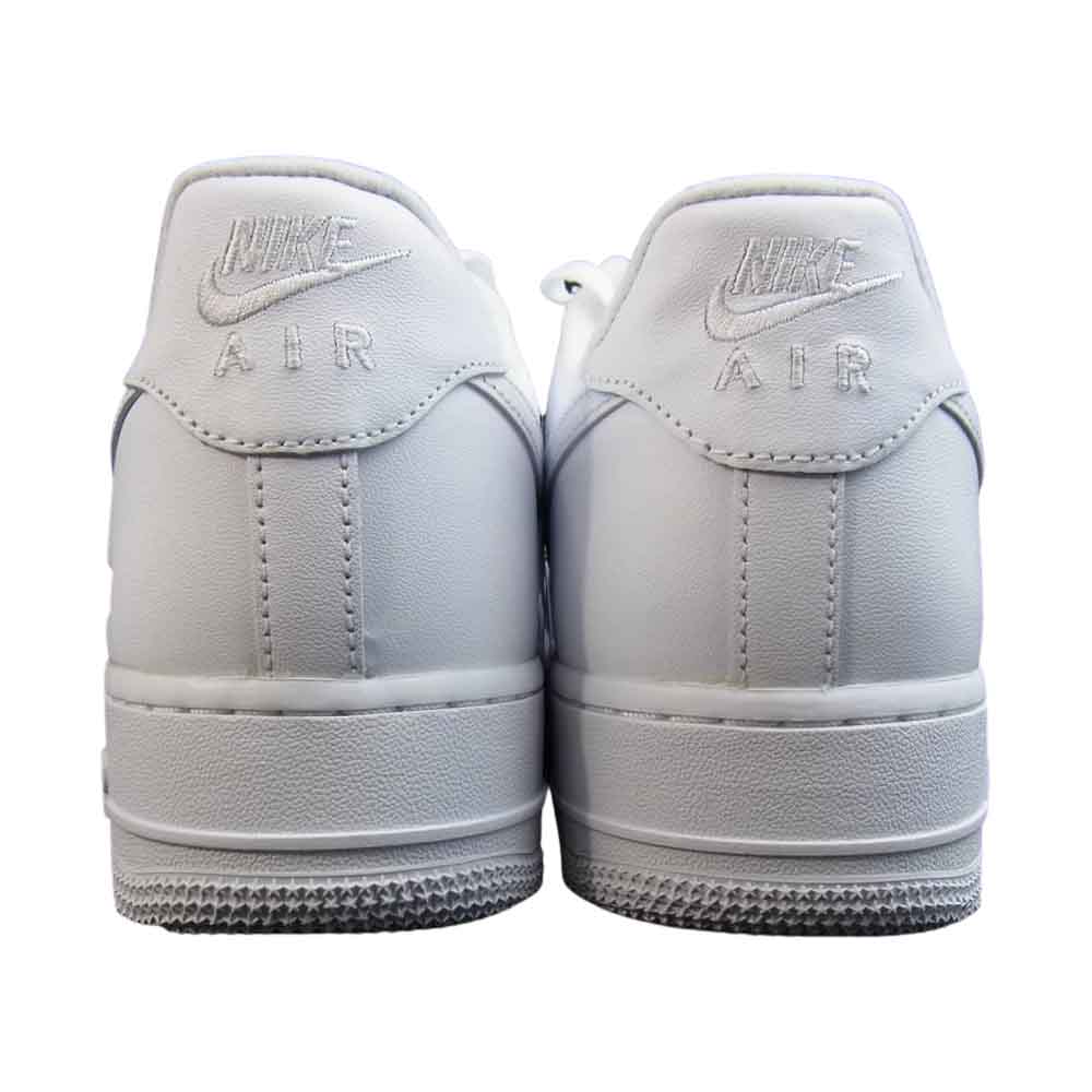 Supreme シュプリーム CU9225-100 x NIKE AIR FORCE 1 LOW ナイキ エア フォース 1 LOW ホワイト系 27.5cm【新古品】【未使用】【中古】