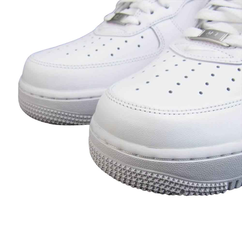 Supreme シュプリーム CU9225-100 x NIKE AIR FORCE 1 LOW ナイキ エア フォース 1 LOW ホワイト系 27.5cm【新古品】【未使用】【中古】