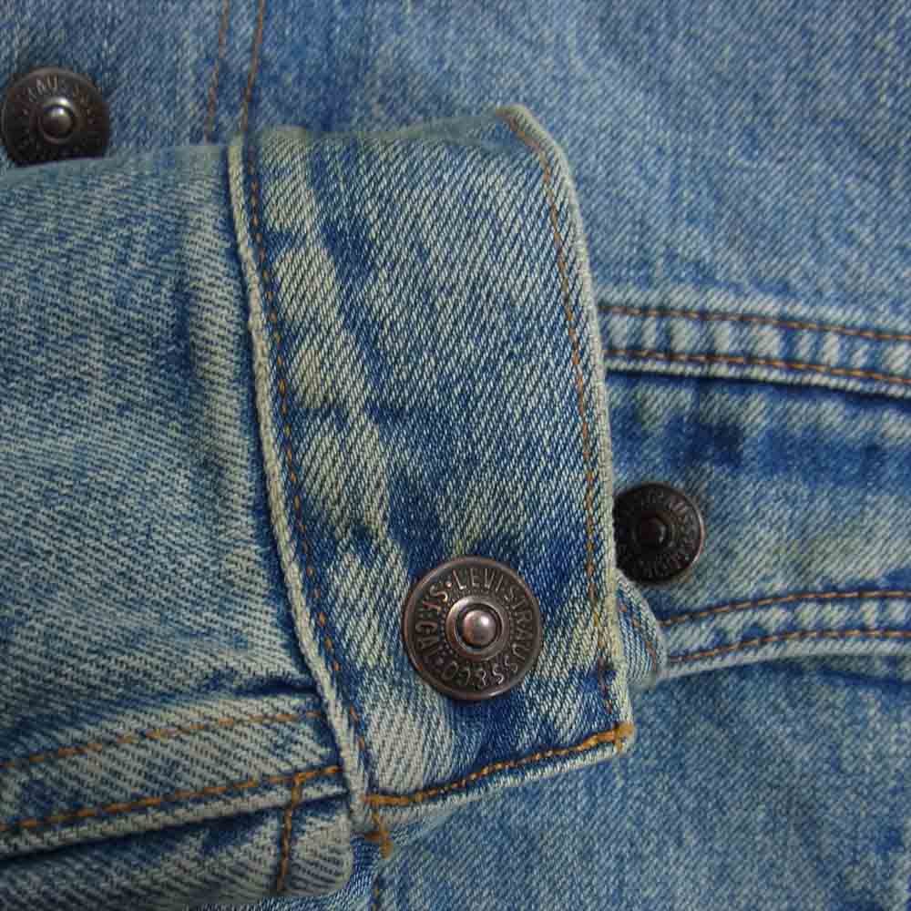 Levi's リーバイス 36032-0001 Orange Tab オレンジ タブ シェルパ トラッカー 裏ボア デニム ジャケット インディゴブルー系 S【中古】