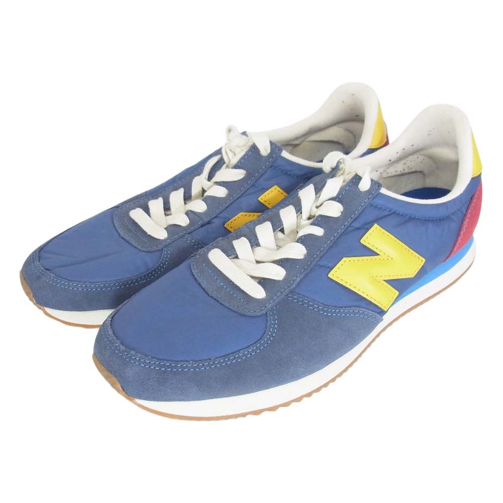 NEW BALANCE ニューバランス U220HG ランニング スニーカー ブルー系 28cm【中古】