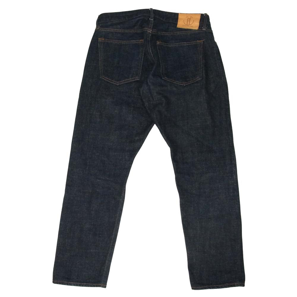 ジャパン ブルー ジーンズ RJB1066 × ROCOCO 16.5oz モンスターデニム セミワイドテーパード 5P デニム パンツ インディゴブルー系 28【中古】