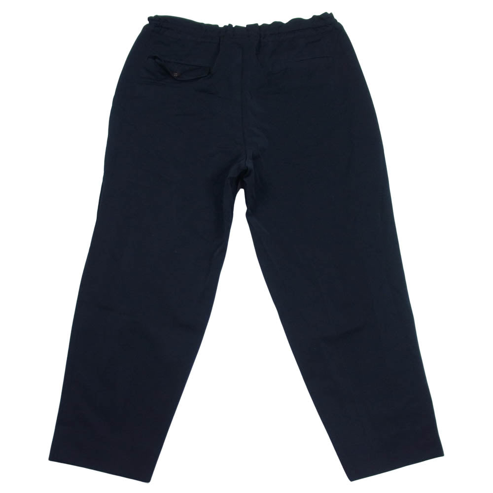 COMME des GARCONS コムデギャルソン HOMME PLUS オムプリュス AD2020 PG-P057 ポリ縮絨 テーパード イージーパンツ ブラック系 L【美品】【中古】