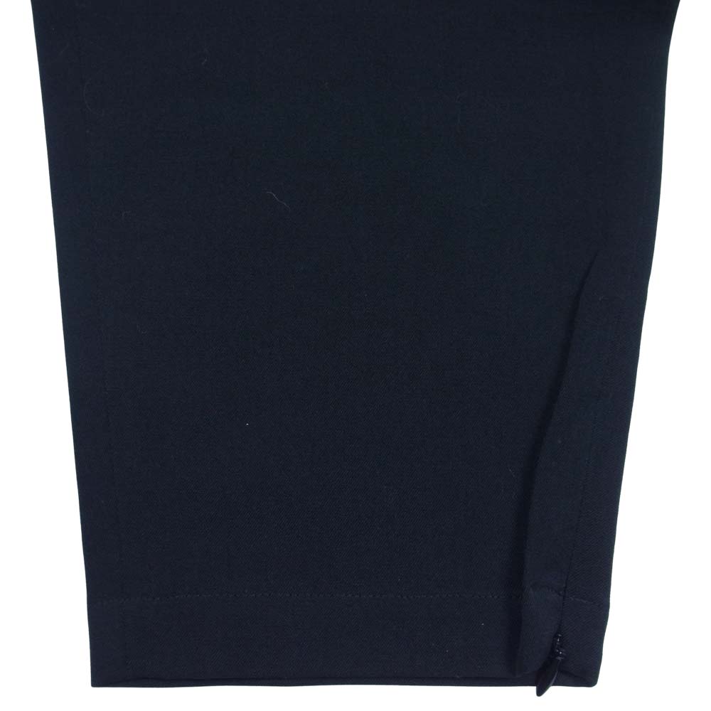Yohji Yamamoto ヨウジヤマモト 17SS POUR HOMME プールオム HD-P90-105 裾ジップ 1タック サルエル パンツ ブラック系 4【中古】