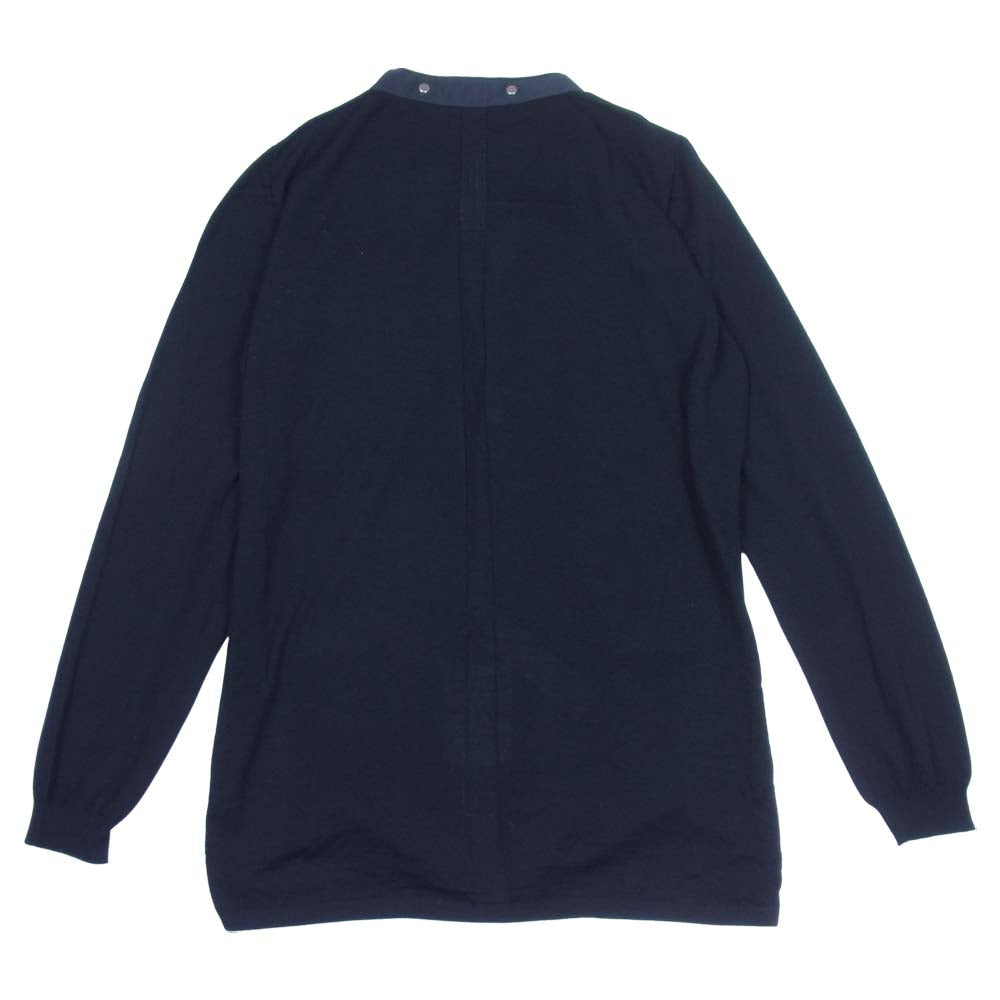 Rick Owens リックオウエンス RU20S7631-M LS V NECK SNAP CARDIGAN スナップ カーディガン ブラック系 XXL【中古】