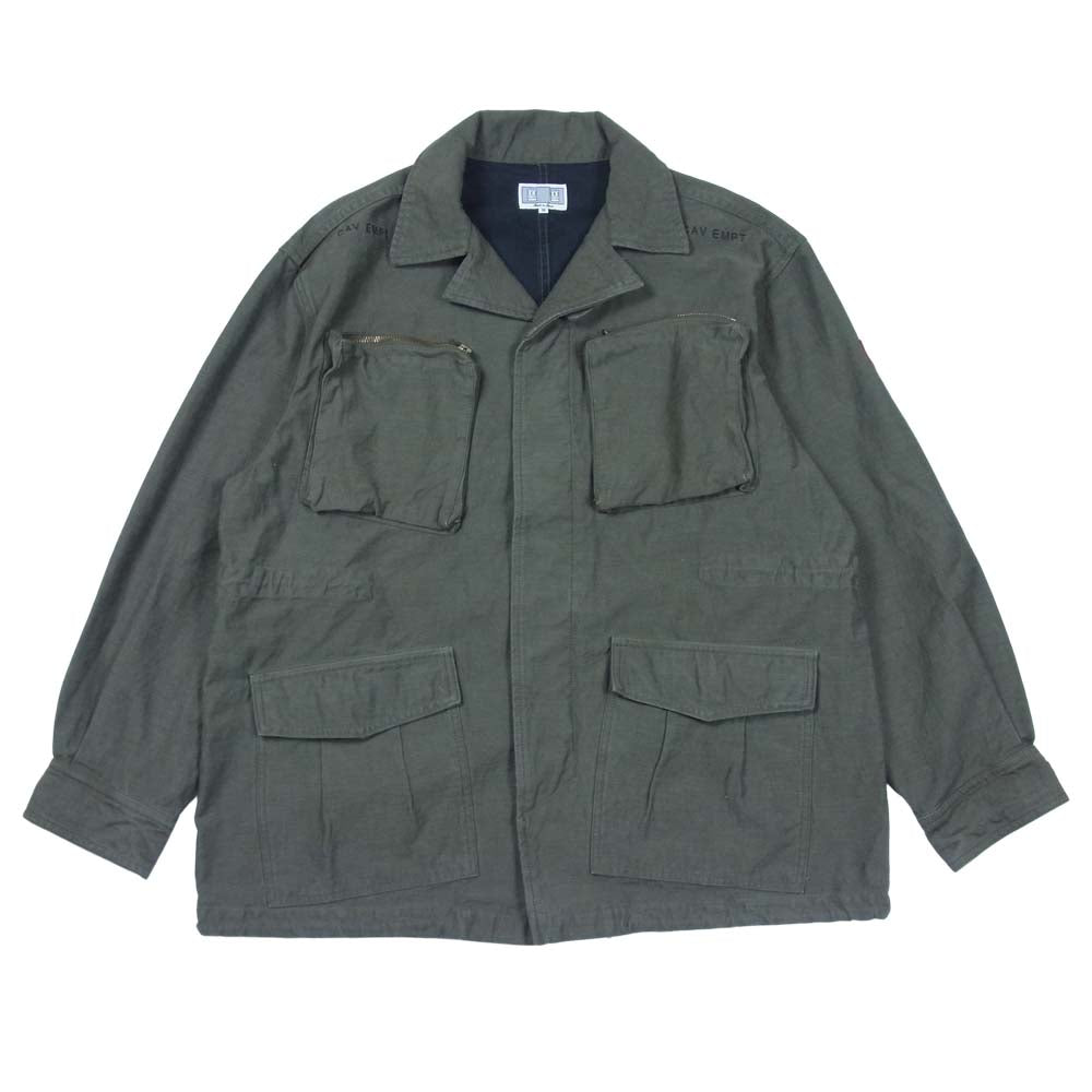 シーイー CAV EMPT 4 POCKET ミリタリー ジャケット 日本製 カーキ系 M【中古】