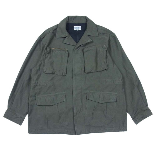 シーイー CAV EMPT 4 POCKET ミリタリー ジャケット 日本製 カーキ系 M【中古】