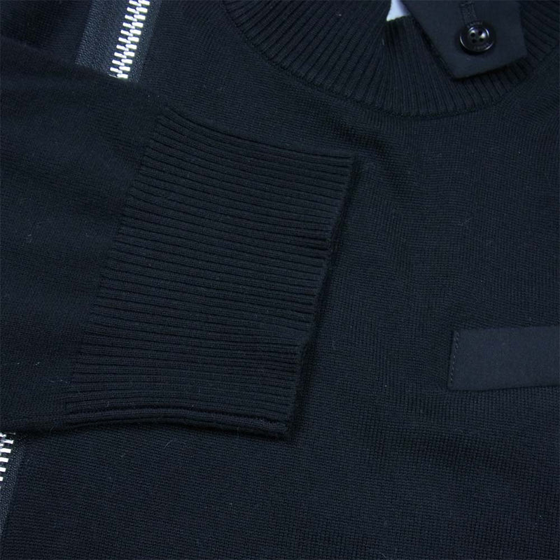 SACAI　21AW/Wool Knit Suiting Jacket