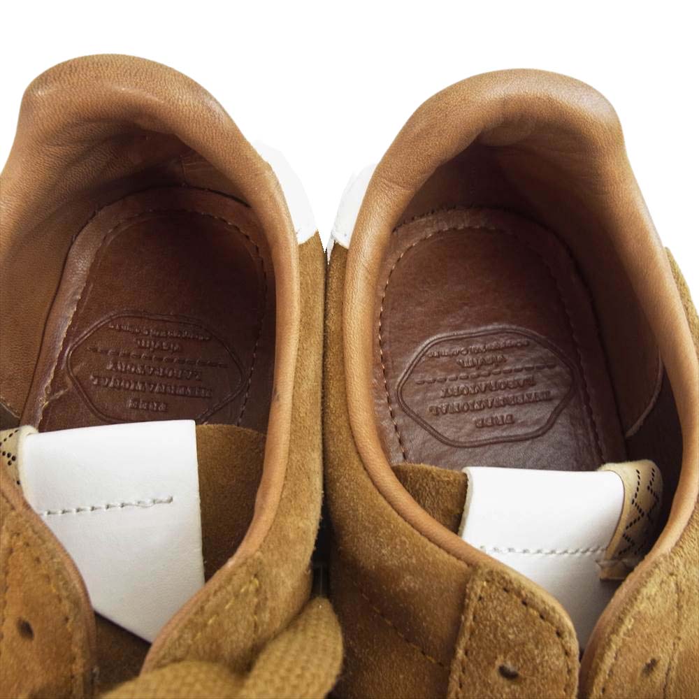 VISVIM ビズビム 21SS 0121102002002 CORDA-FOLK スエード スニーカー ライトブラウン系 9.5【極上美品】【中古】