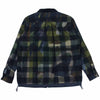 Sacai サカイ KAWS 21-02571M Plaid Shirt CAMOUFLAGE カウズ プレイド シャツ カモフラージュ ブラック系 4【美品】【中古】