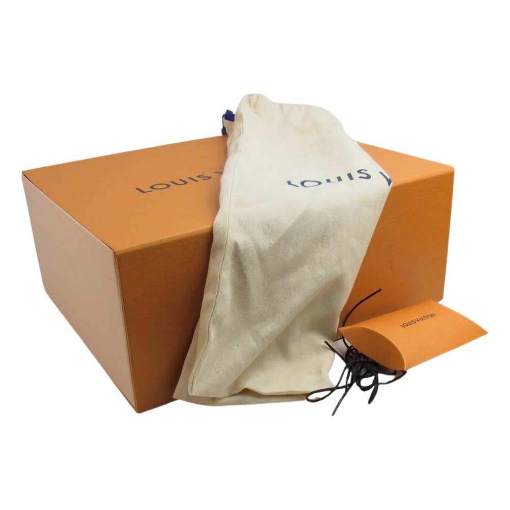 LOUIS VUITTON ルイ・ヴィトン 21AW 1A99TX FD0251 ミレニアム ライン スニーカー ブラック系 8【極上美品】【中古】