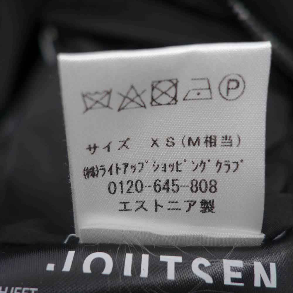 ヨーツェン 175351 国内正規品 フィンラクーンファー ダウン ジャケット ブラック系 XS （M相当）【中古】