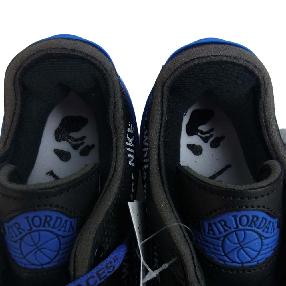NIKE ナイキ DJ4375-004 × off-white AIR JORDAN2 RETRO LOW オフホワイト エアジョーダン レトロ ローカット スニーカー 25.0【新古品】【未使用】【中古】
