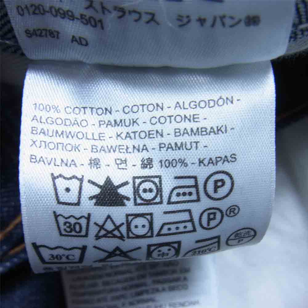 Levi's リーバイス 36060-0001 USA製 LVC 606 1965モデル リジット インディゴブルー系 29【中古】