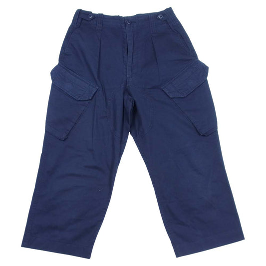 イギリス海軍 COMBAT TROUSERS コンバットパンツ カーゴ パンツ ネイビー系 85/88/104【中古】