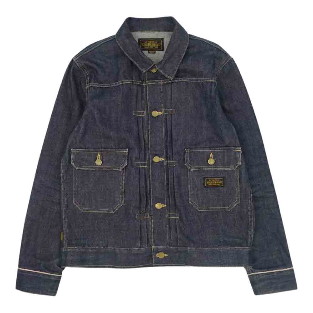 NEIGHBORHOOD ネイバーフッド 17SS 171DCNH-JKM01 RIGID.STOCKMAN C-JKT デニムジャケット M【中古】