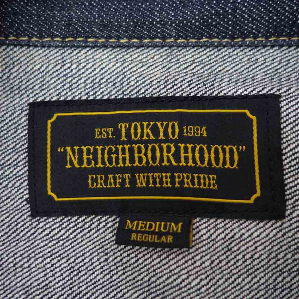 NEIGHBORHOOD ネイバーフッド 17SS 171DCNH-JKM01 RIGID.STOCKMAN C-JKT デニムジャケット M【中古】