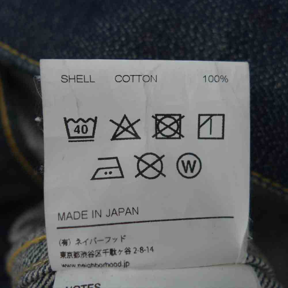 NEIGHBORHOOD ネイバーフッド 17SS 171DCNH-JKM01 RIGID.STOCKMAN C-JKT デニムジャケット M【中古】