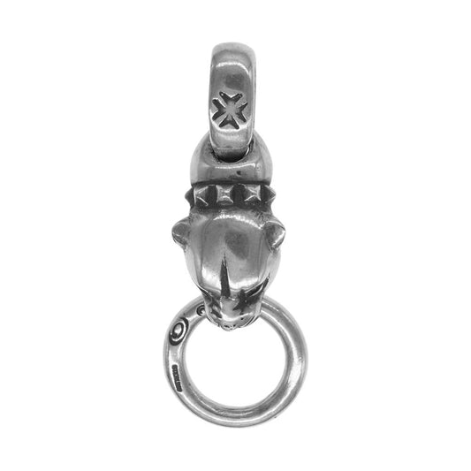 GABOR ガボール 国内正規店保証書付属 SPIKE PANTHER HEAD W/H.W.O パンサー ヘッド ウィズ アウト リング ペンダント トップ【中古】