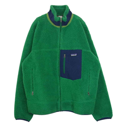 patagonia パタゴニア 11AW 23055 CLASSIC RETRO-X JACKET クラシック レトロX フリース ジャケット グリーン系 L【中古】