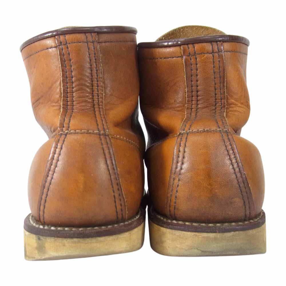 RED WING レッドウィング USA製 875 Classic Moc Toe アイリッシュセッター 6インチ モックトゥ ブーツ ブラウン系 9 1/2【中古】