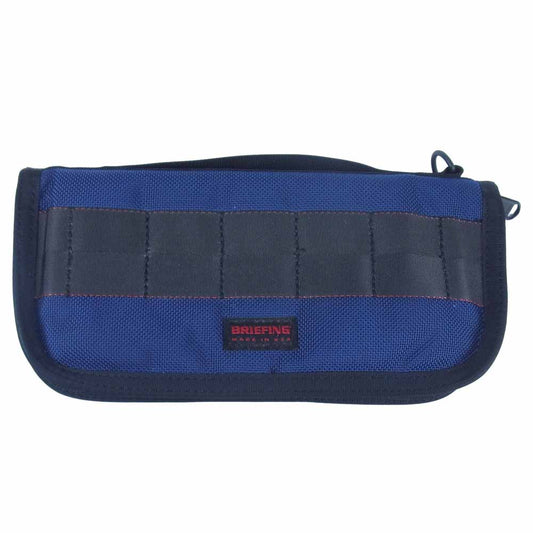 BRIEFING ブリーフィング JET TRIP CASE ジェットトリップケース マルチケース ポーチ ネイビー系【中古】