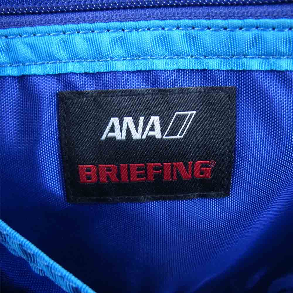 BRIEFING ブリーフィング BRA193A23 TRAVEL TAP MW トラベルタップ クラッチバッグ ネイビー系【中古】