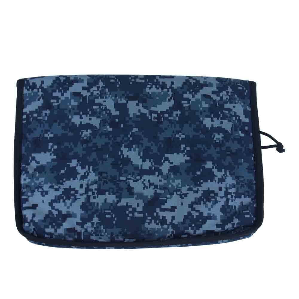 BRIEFING ブリーフィング FLAP PAD デジタルカモ クラッチバッグ ドキュメントケース 青灰系【中古】
