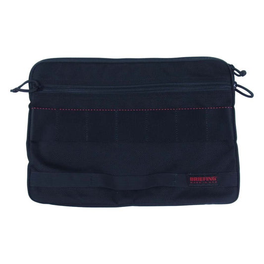 BRIEFING ブリーフィング A4 CLUTH クラッチ バッグ ドキュメントケース ブラック系【中古】