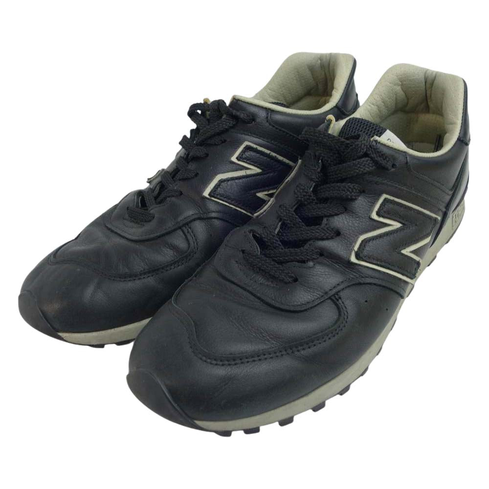 NEW BALANCE ニューバランス M576CKK 英国製 ローカット スニーカー ブラック系 USA 10.5【中古】