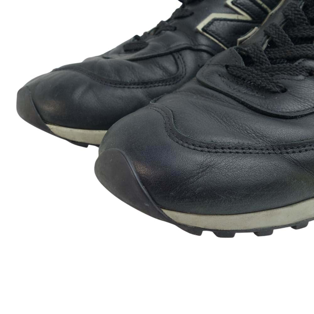 NEW BALANCE ニューバランス M576CKK 英国製 ローカット スニーカー ブラック系 USA 10.5【中古】