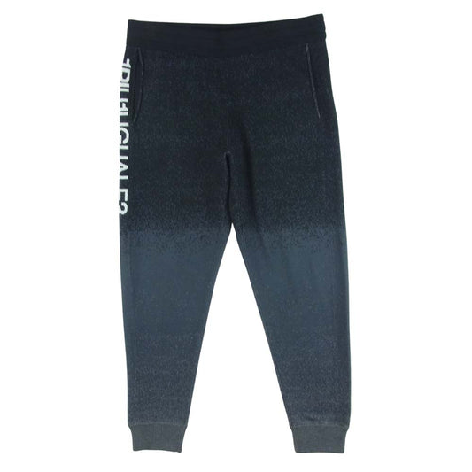 1piu1uguale3 ウノピュウノウグァーレトレ MRK216 COT313 113 RIB PT リブ ニット パンツ ブラック系 グレー系 Ⅵ【美品】【中古】