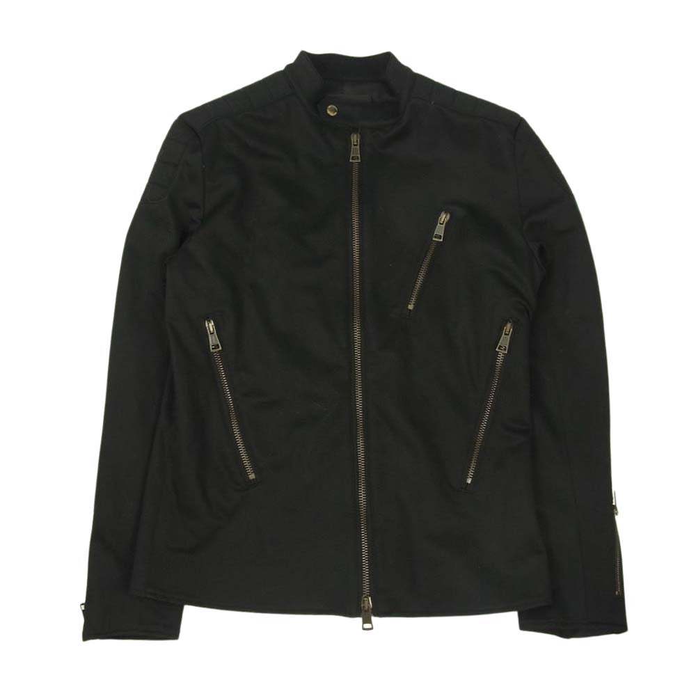 1piu1uguale3 ウノピュウノウグァーレトレ MRB483 PCT022 MOTO RIDERS ジャージ ライダース ジャケット ブラック系 5【美品】【中古】