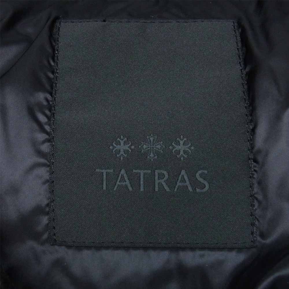 TATRAS タトラス MTA9SH4205 国内正規品 KRAZ クラッツ フード付き ダウン ジャケット ポーランド製 ダークグレー系 01【中古】