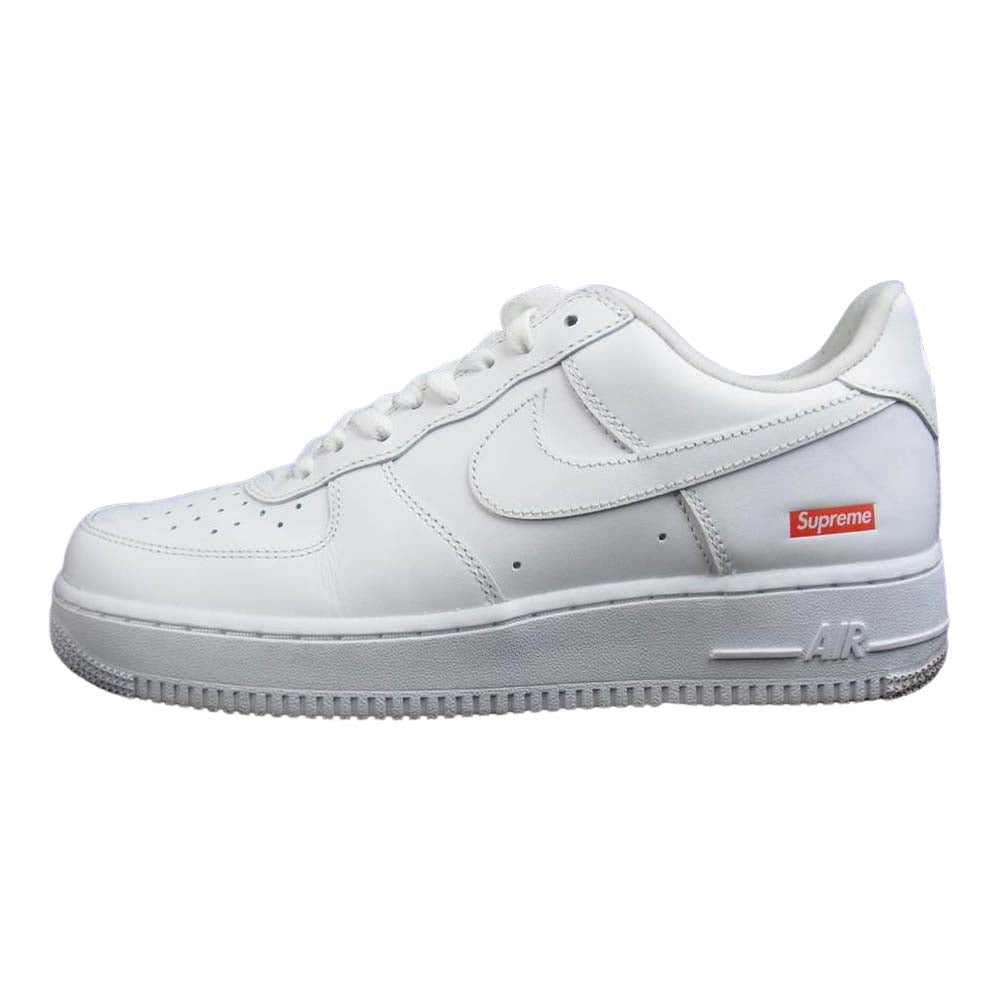 Supreme シュプリーム 20SS CU9225-100 NIKE AIR FORCE 1 Low SP ナイキ エアフォース ワン ロー ホワイト系 25.5cm【中古】