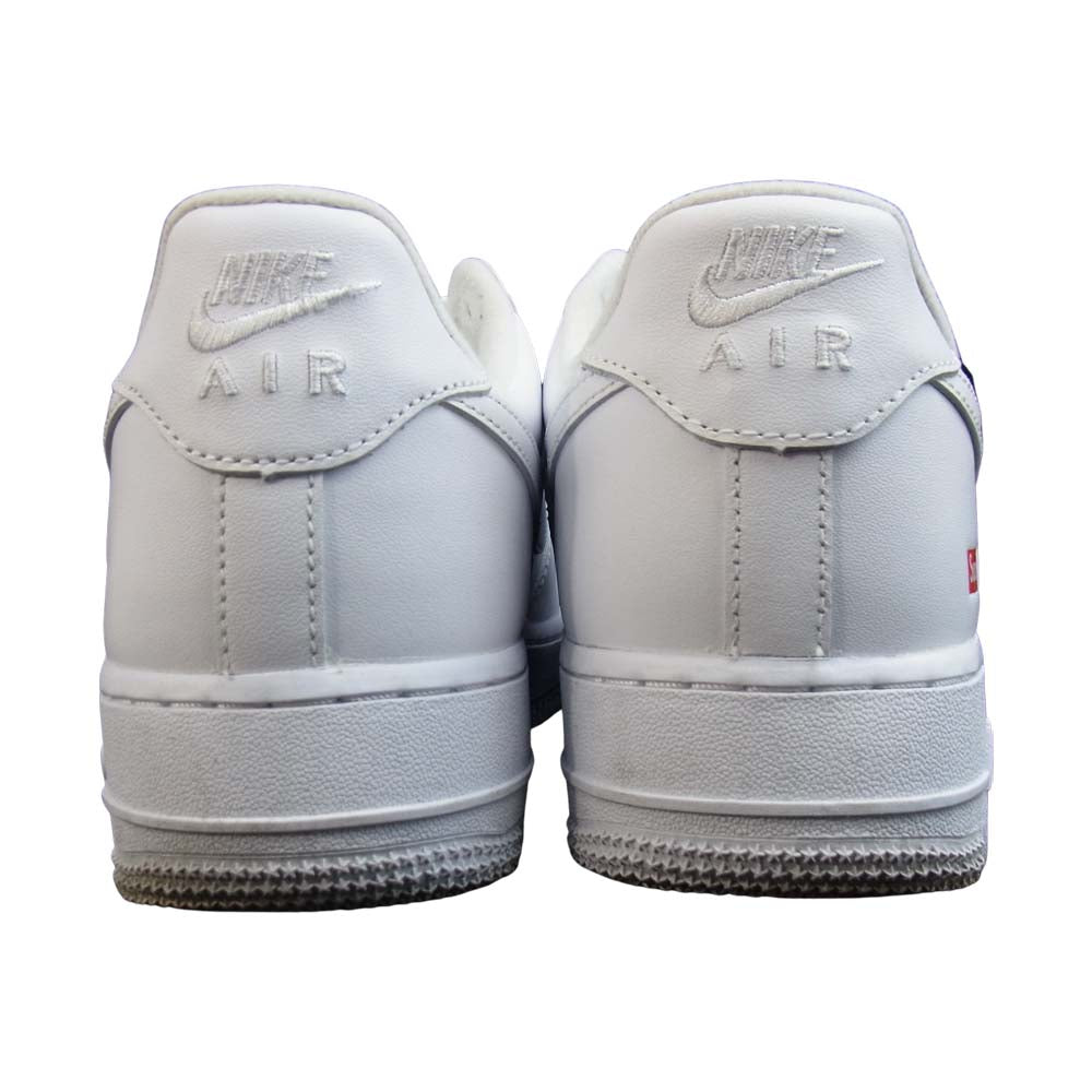 Supreme シュプリーム 20SS CU9225-100 NIKE AIR FORCE 1 Low SP ナイキ エアフォース ワン ロー ホワイト系 25.5cm【中古】