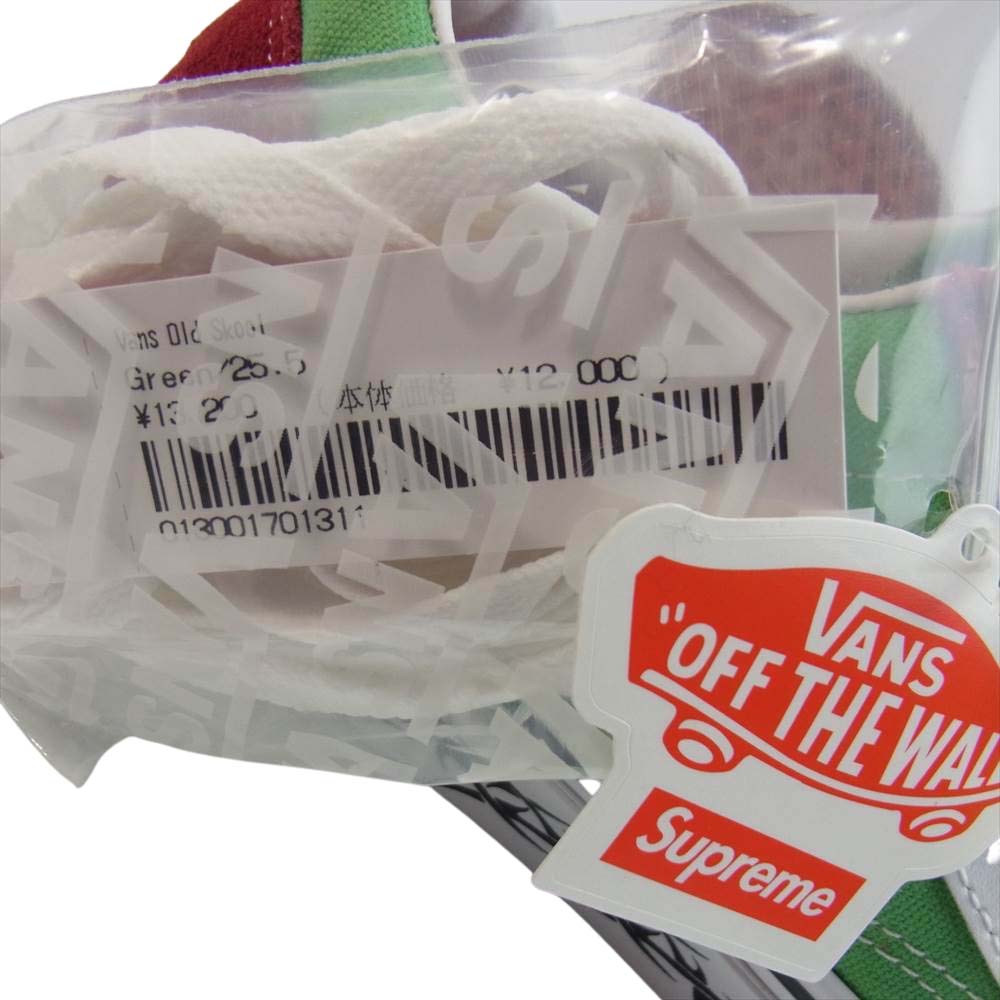 Supreme シュプリーム 21AW VN0A5KRXRER × VANS ヴァンズ Skate Old Skool トライバル オールドスクール 25.5【新古品】【未使用】【中古】