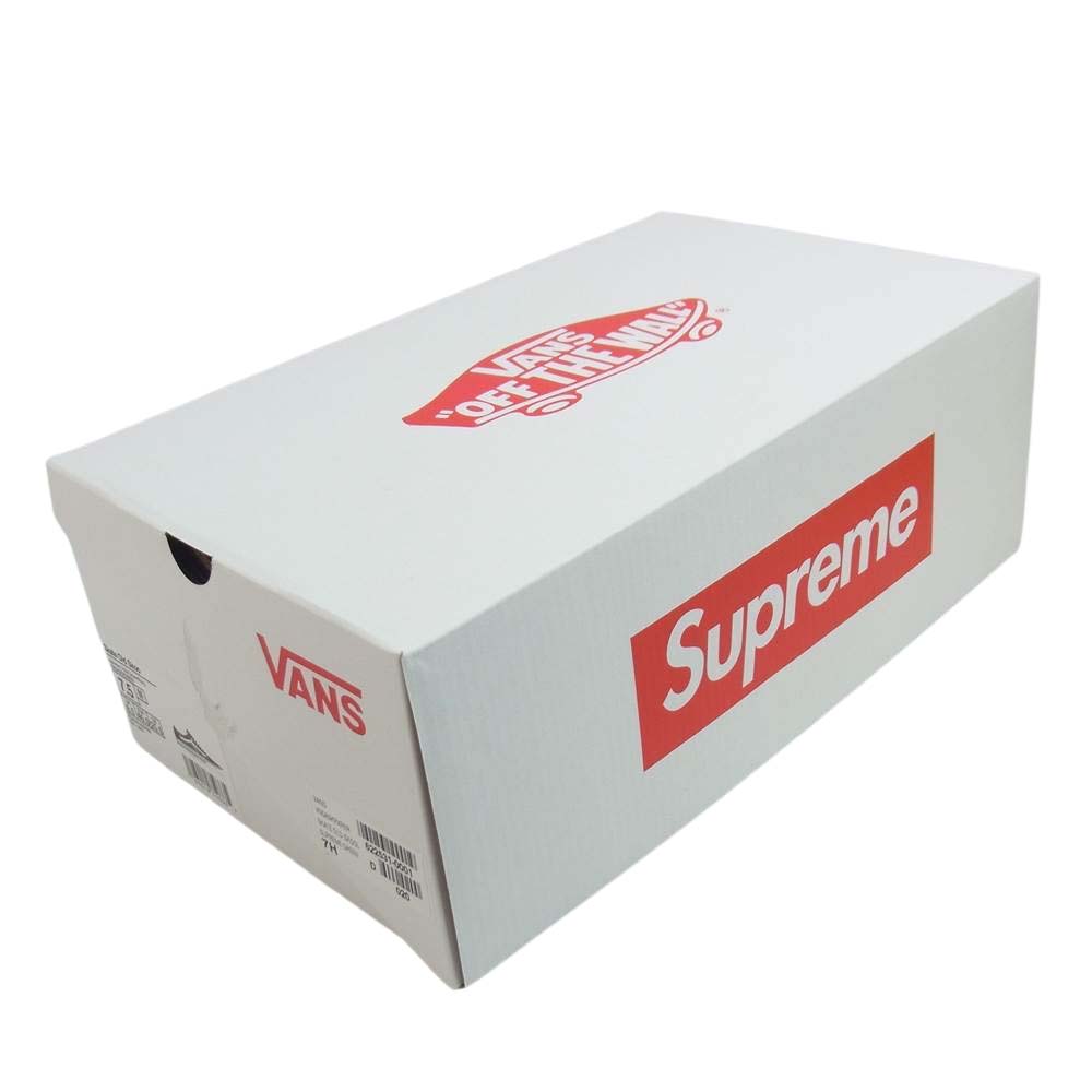 Supreme シュプリーム 21AW VN0A5KRXRER × VANS ヴァンズ Skate Old Skool トライバル オールドスクール 25.5【新古品】【未使用】【中古】