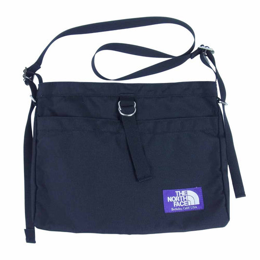 THE NORTH FACE ノースフェイス NN7757N PURPLE LABEL Small Shoulder Bag パープルレーベル スモール ショルダー バッグ サコッシュ ブラック系【美品】【中古】