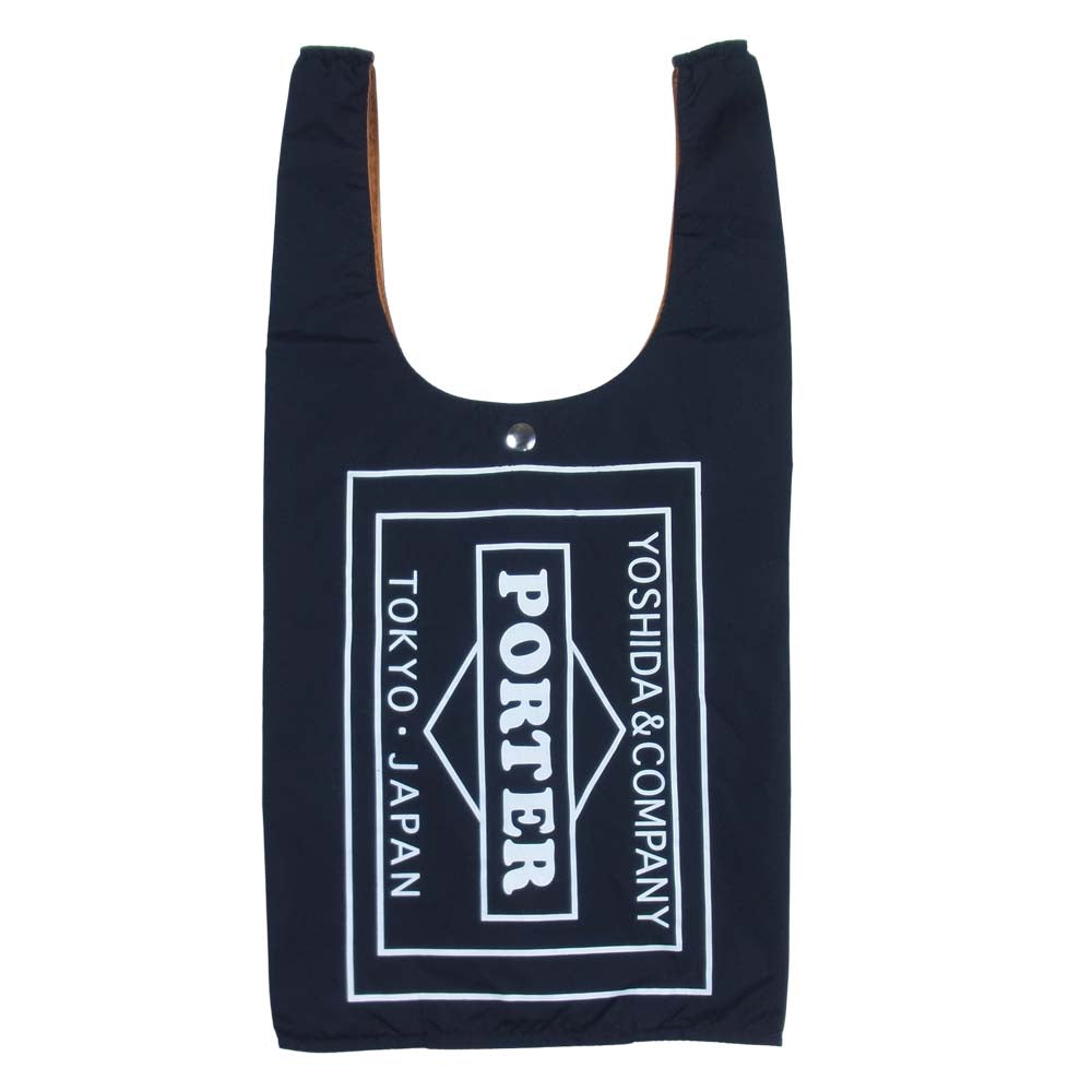 PORTER ポーター 381-01606 GROCERY BAG(CVS) グロサリー バッグ ブラック系【中古】