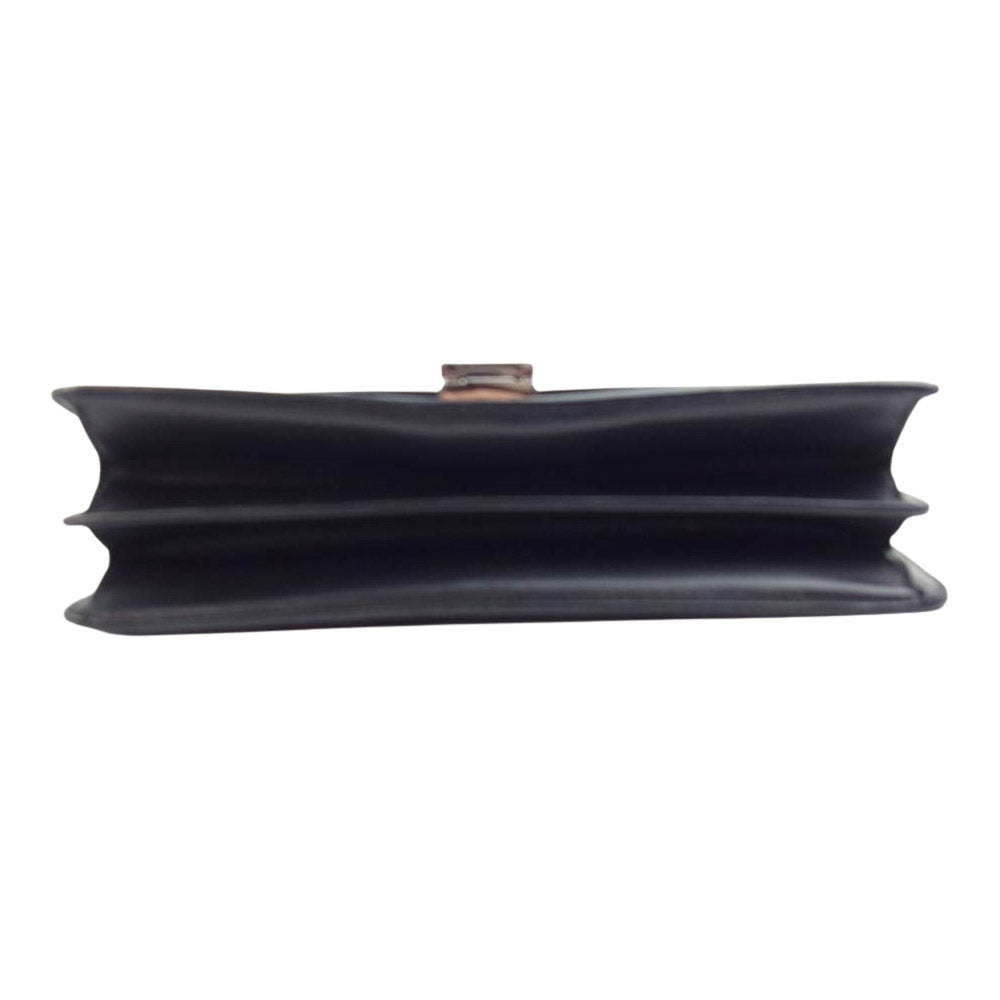 CELINE セリーヌ クラシックボックス ターンロック チェーン ショルダー バッグ ブラック系【中古】