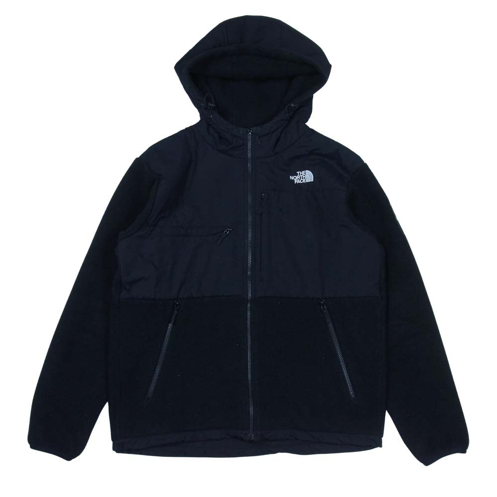 THE NORTH FACE ノースフェイス NA72052 Denali Hoodie Jacket デナリ フーディー フリース ジャケット ブラック系 XL【中古】