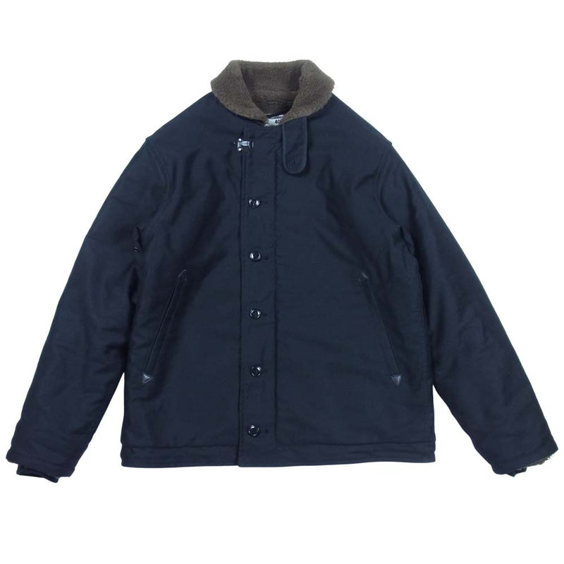 アンクラウド 15BL04 N-1 DECK JACKET デッキ ジャケット ミリタリージャケット ブラック系 40【中古】