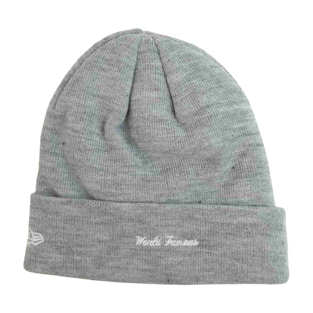 Supreme シュプリーム 20AW New Era Cross Box Logo Beanie ニューエラ クロス ボックスロゴ ビーニー ニット帽 グレー系【新古品】【未使用】【中古】