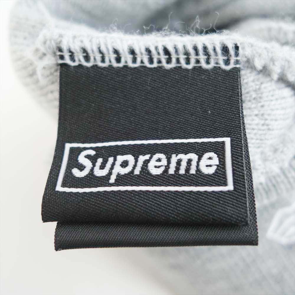 Supreme シュプリーム 20AW New Era Cross Box Logo Beanie ニューエラ クロス ボックスロゴ ビーニー ニット帽 グレー系【新古品】【未使用】【中古】