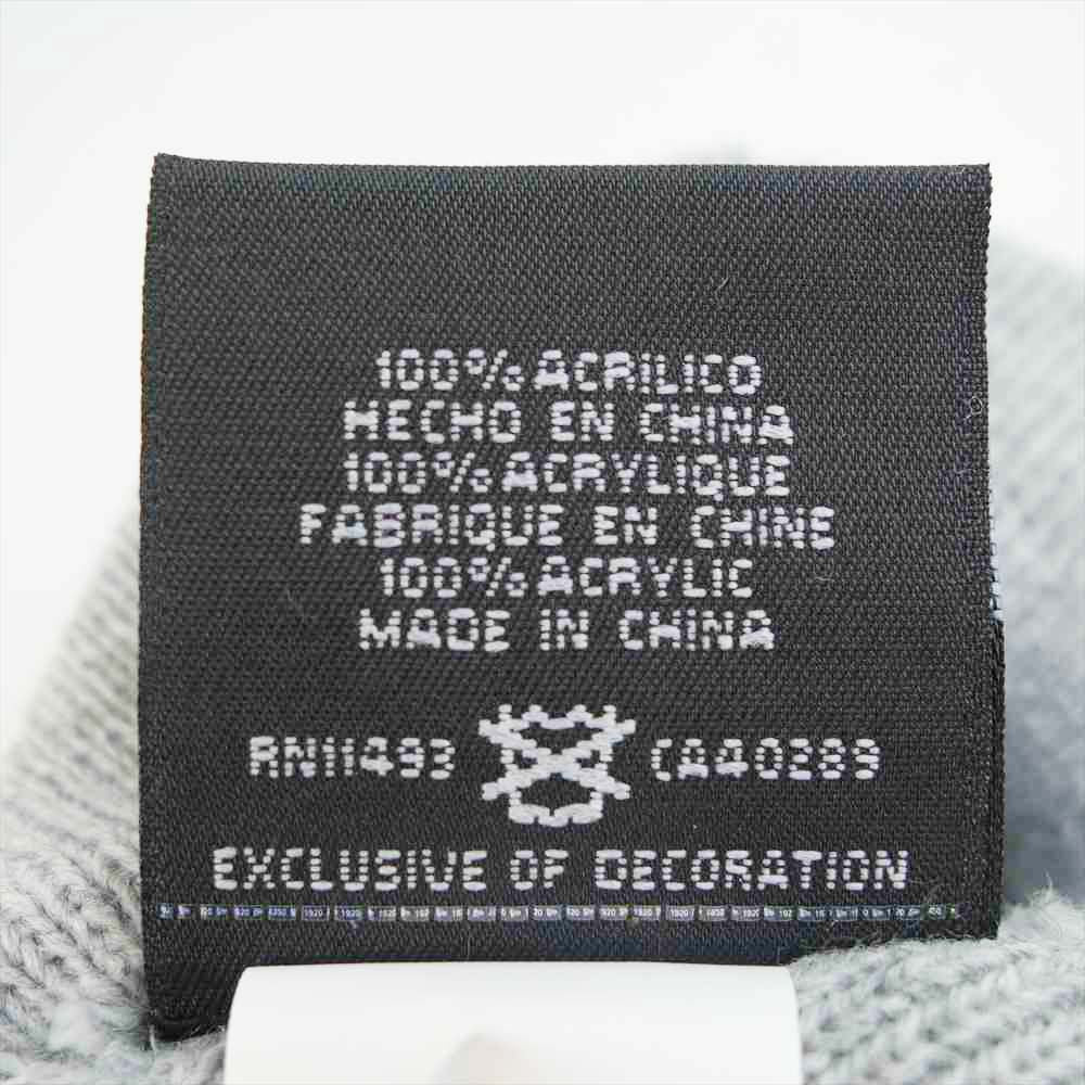 Supreme シュプリーム 20AW New Era Cross Box Logo Beanie ニューエラ クロス ボックスロゴ ビーニー ニット帽 グレー系【新古品】【未使用】【中古】