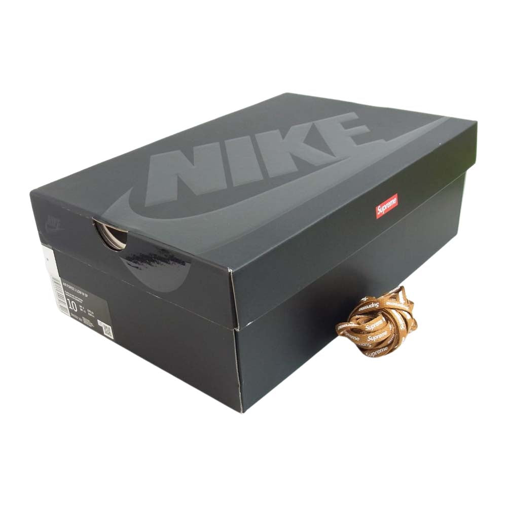 Supreme シュプリーム 21AW DN1555-200 NIKE AIR FORCE 1 LOW SP ナイキ エアフォース ワン ロー ライトブラウン系 28cm【新古品】【未使用】【中古】