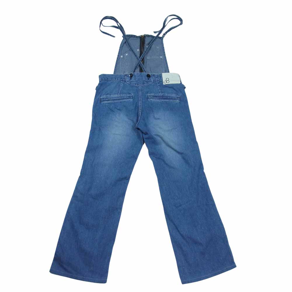 Johnbull ジョンブル デニム サロペット オールインワン インディゴブルー系 M【中古】