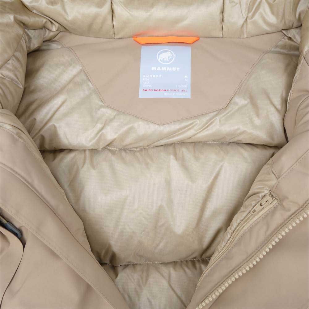 Mammut マムート 1010-27571 ZUN HS Thermo Hooded Parka サーモ ダウン パーカ ジャケット ベージュ系 L【美品】【中古】
